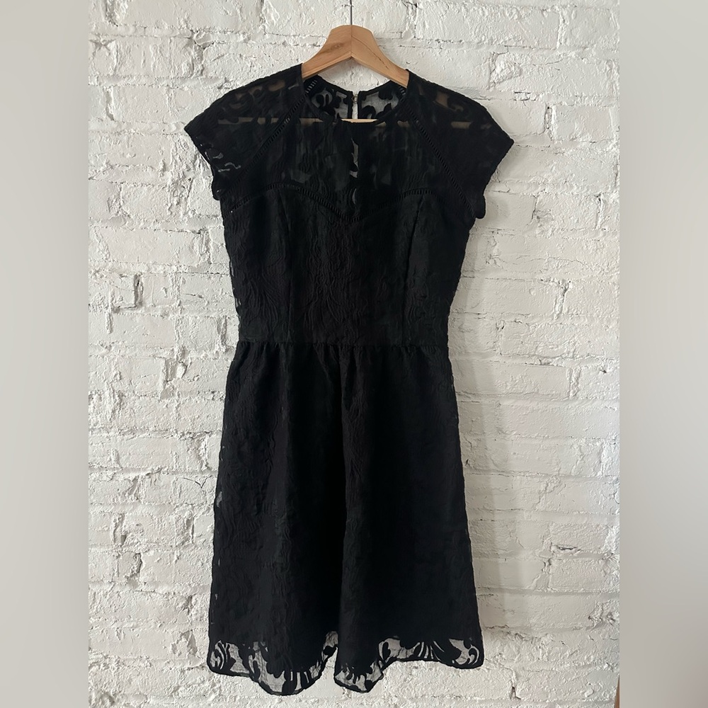 Dolce Vita for Anthropologie Noir Lace Dress